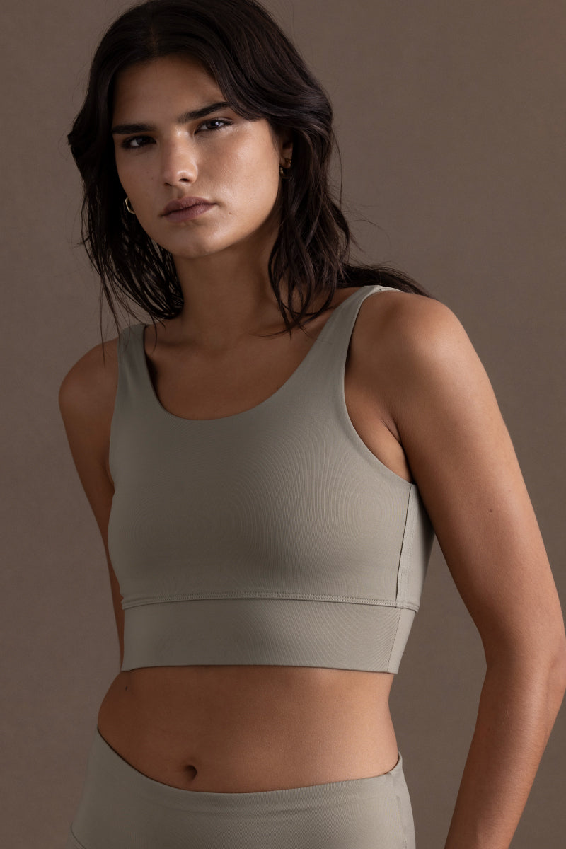Bustier Vetiver | Hey Honey Yoga & Active Wear