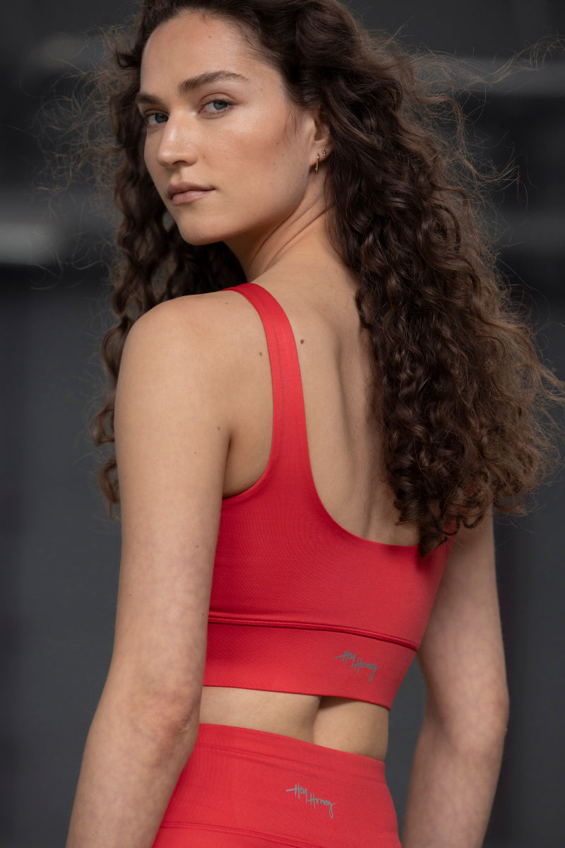 Biker Hibiscus | Hey Honey Yoga & Active Wear