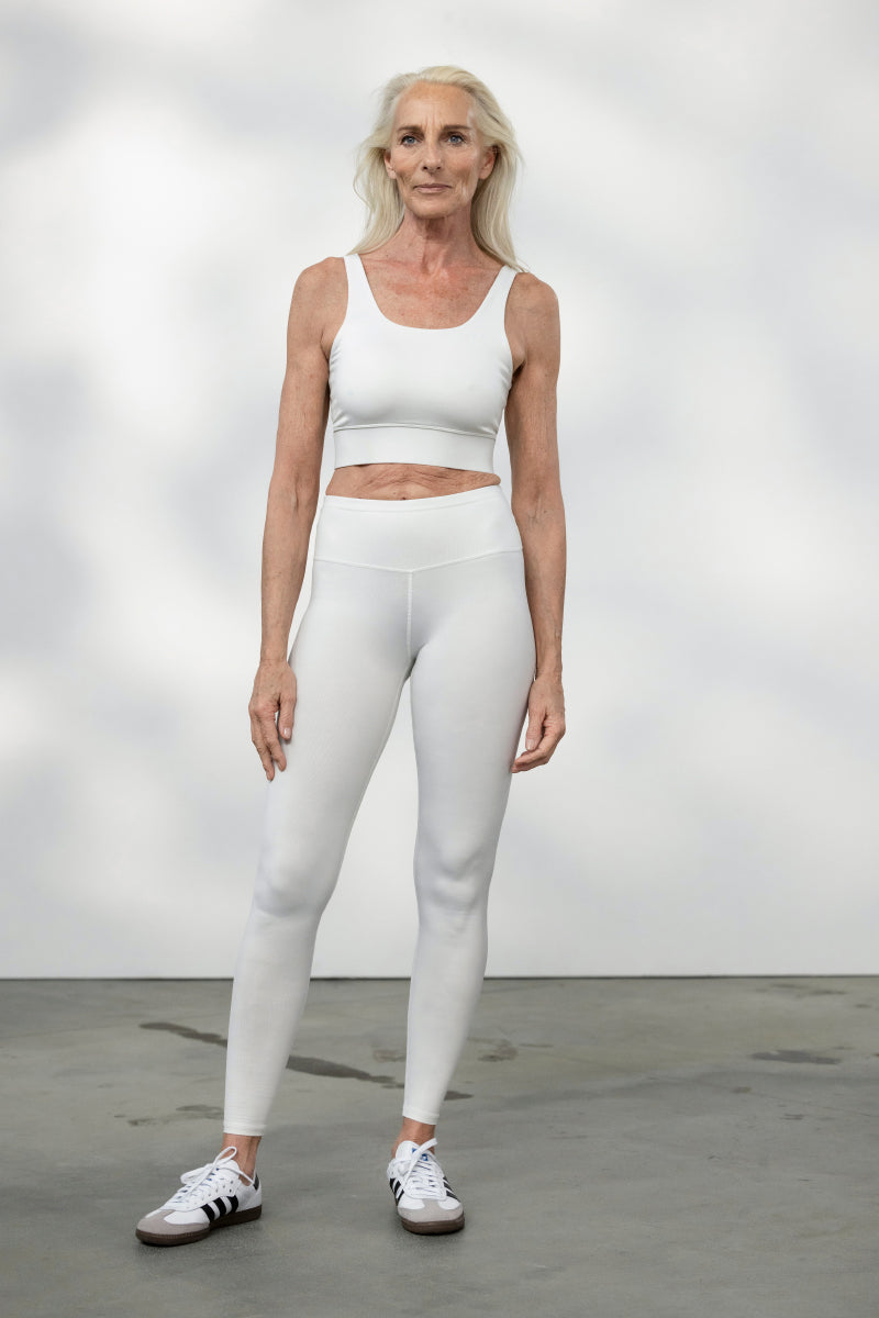 Bustier White | Hey Honey Yoga & Active Wear