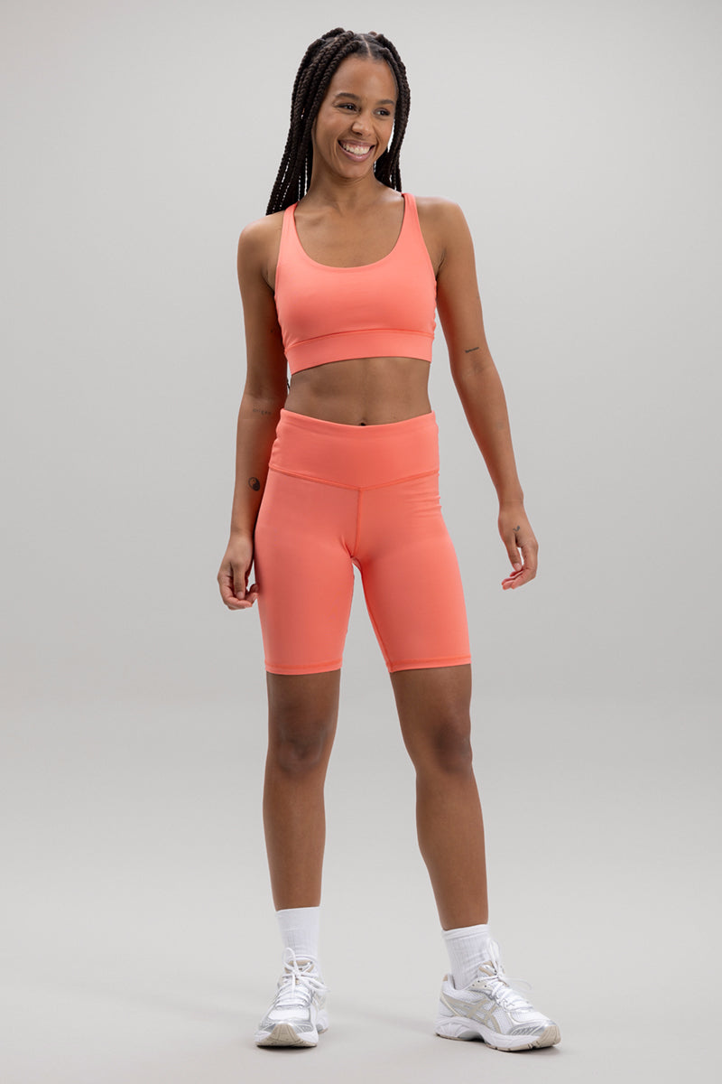 Biker Peach | Hey Honey Yoga & Active Wear