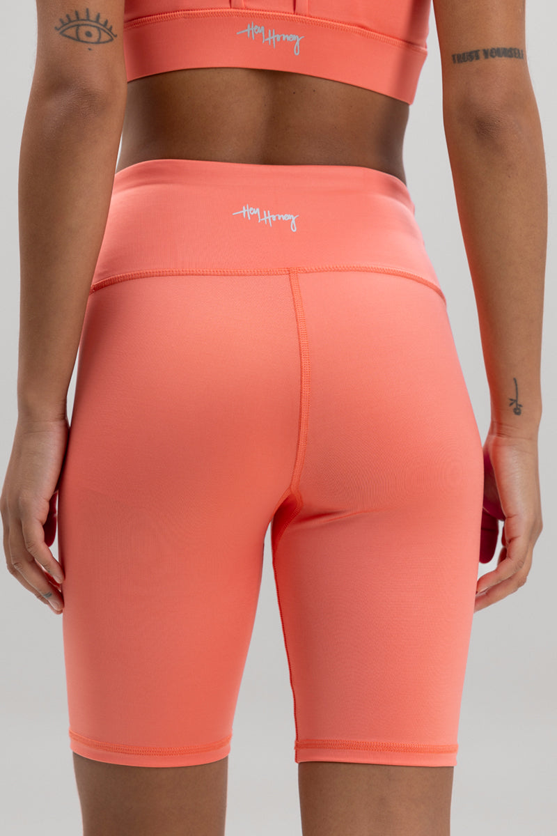 Biker Peach | Hey Honey Yoga & Active Wear