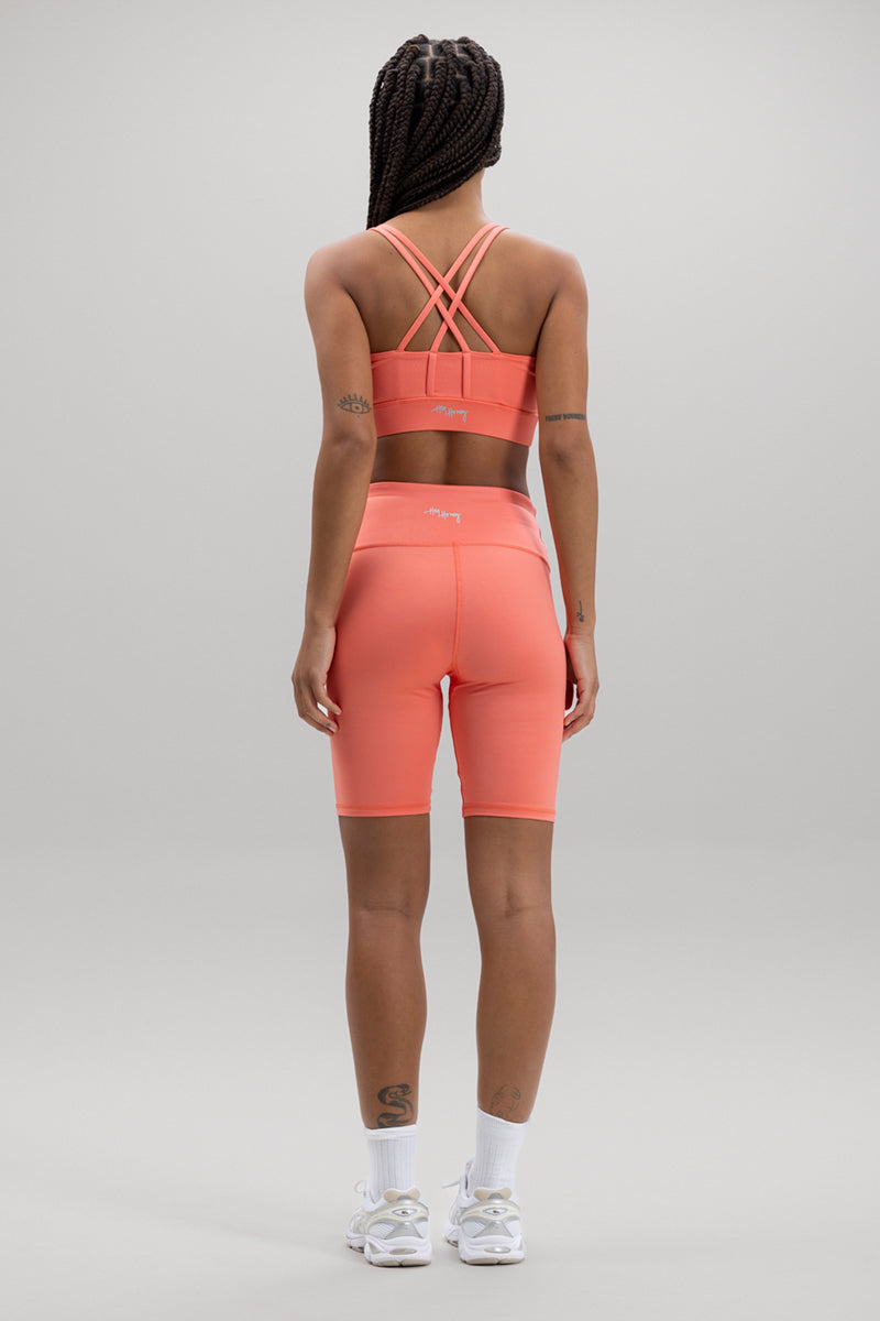 Biker Peach | Hey Honey Yoga & Active Wear