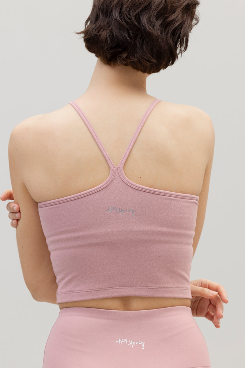 Longline Bustier Always Dressed Rose | Hey Honey & Active Wear