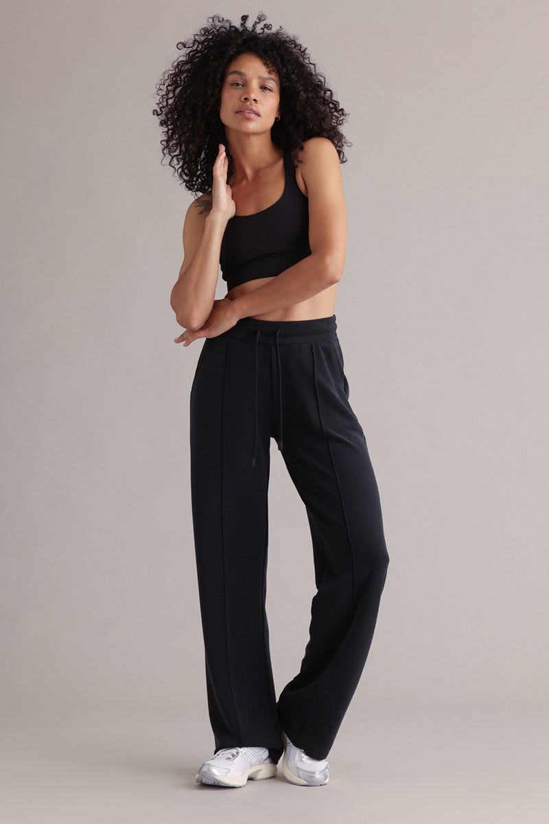 Long Jersey Pants Black | Hey Honey & Active Wear