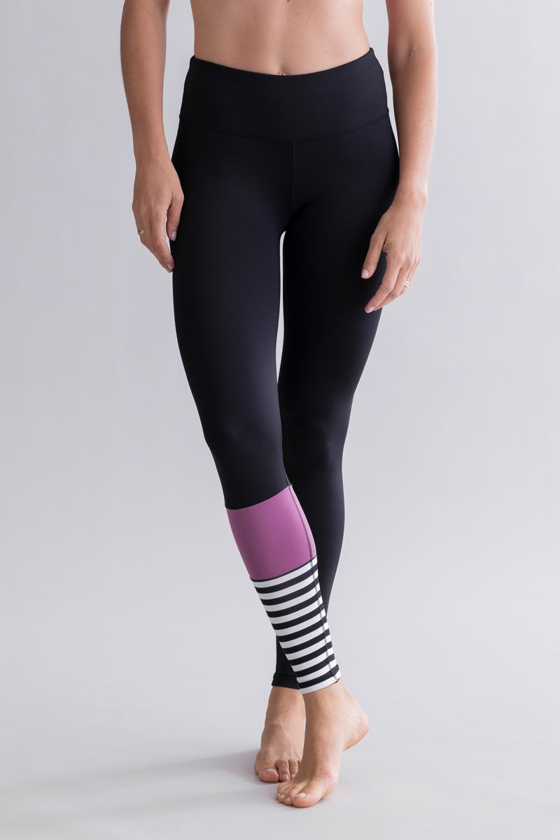 Surf Style Leggings Striking Purple