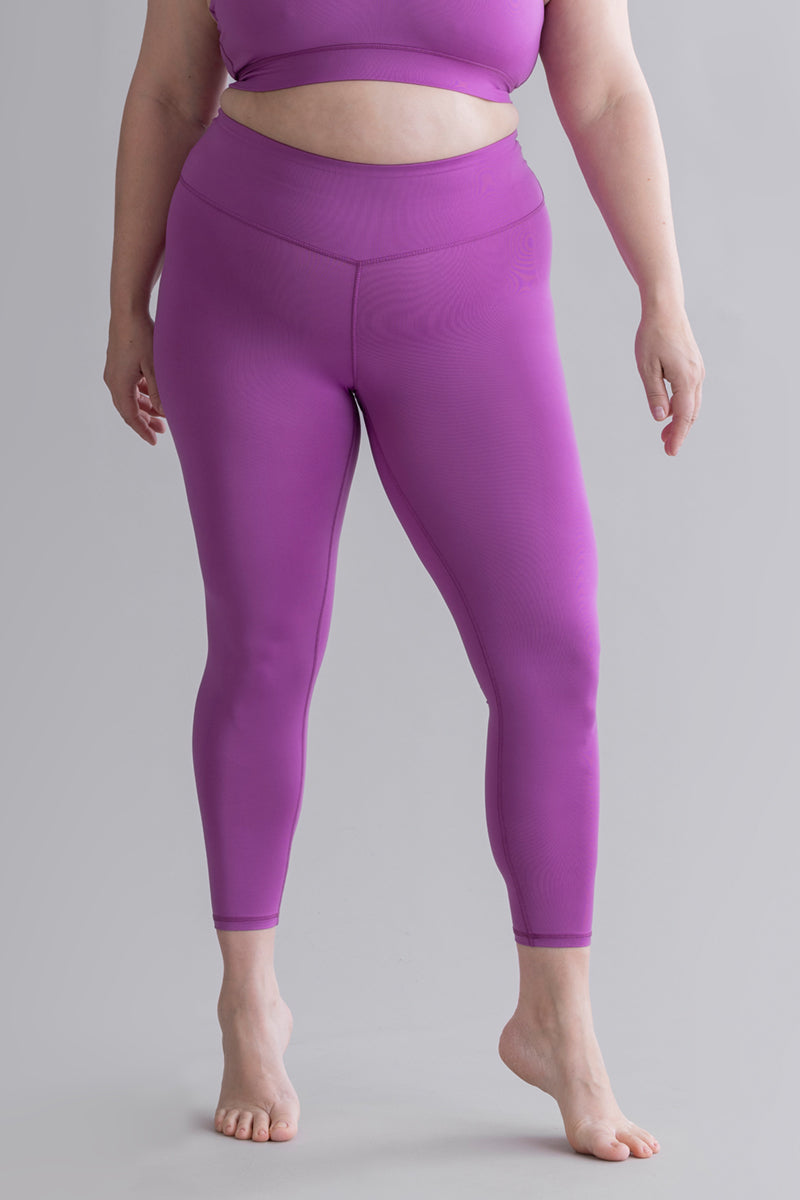 Cropped Leggings Striking Purple