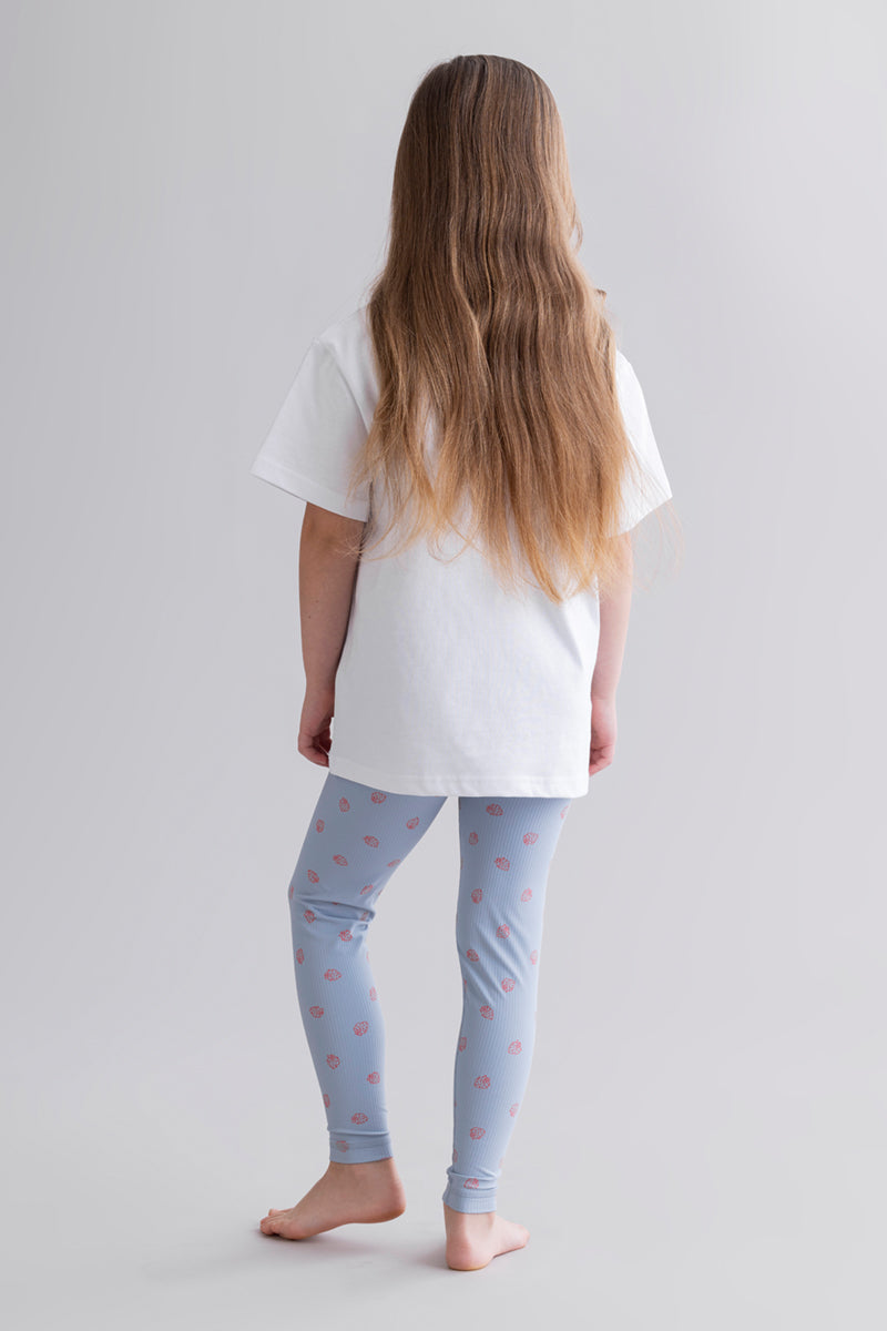 Kids T-Shirt Love White | Hey Honey & Active Wear