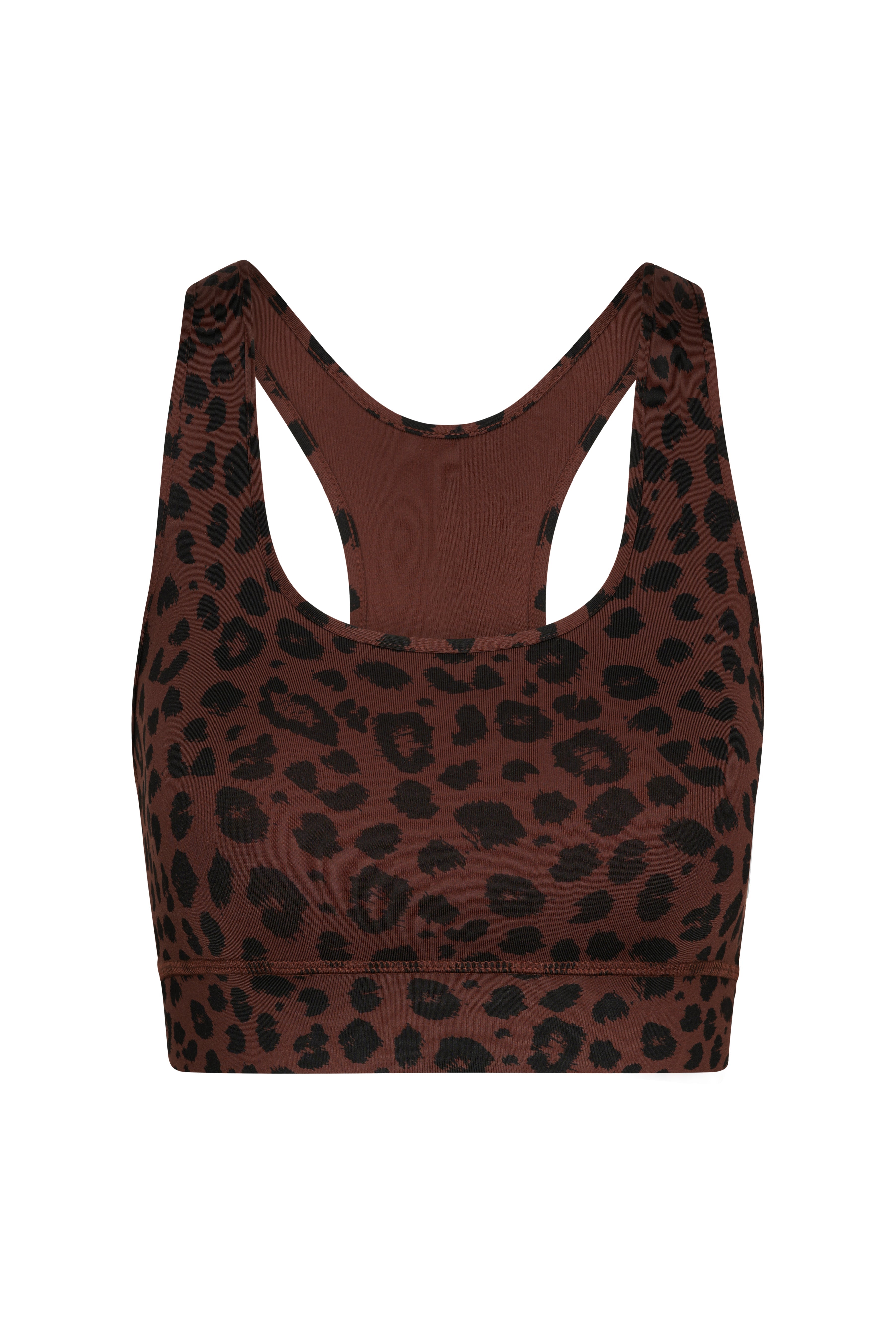 Bra Leo Chocolate | Hey Honey Yoga & Active Wear