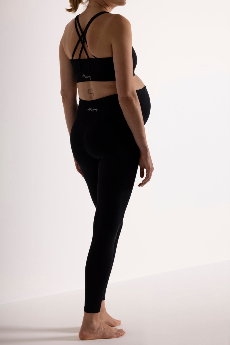 Maternity Leggings Black | Hey Honey Yoga & Active Wear