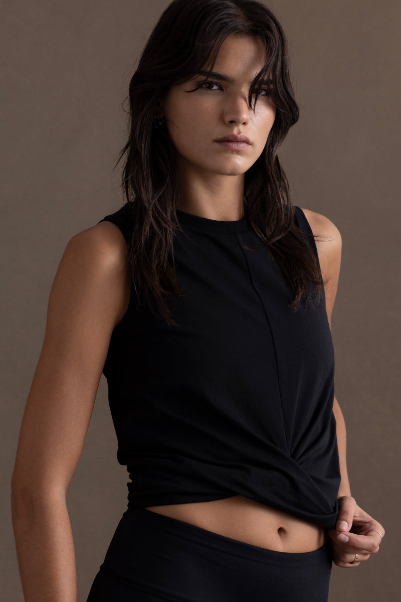 Tops Black | Hey Honey Yoga & Active Wear