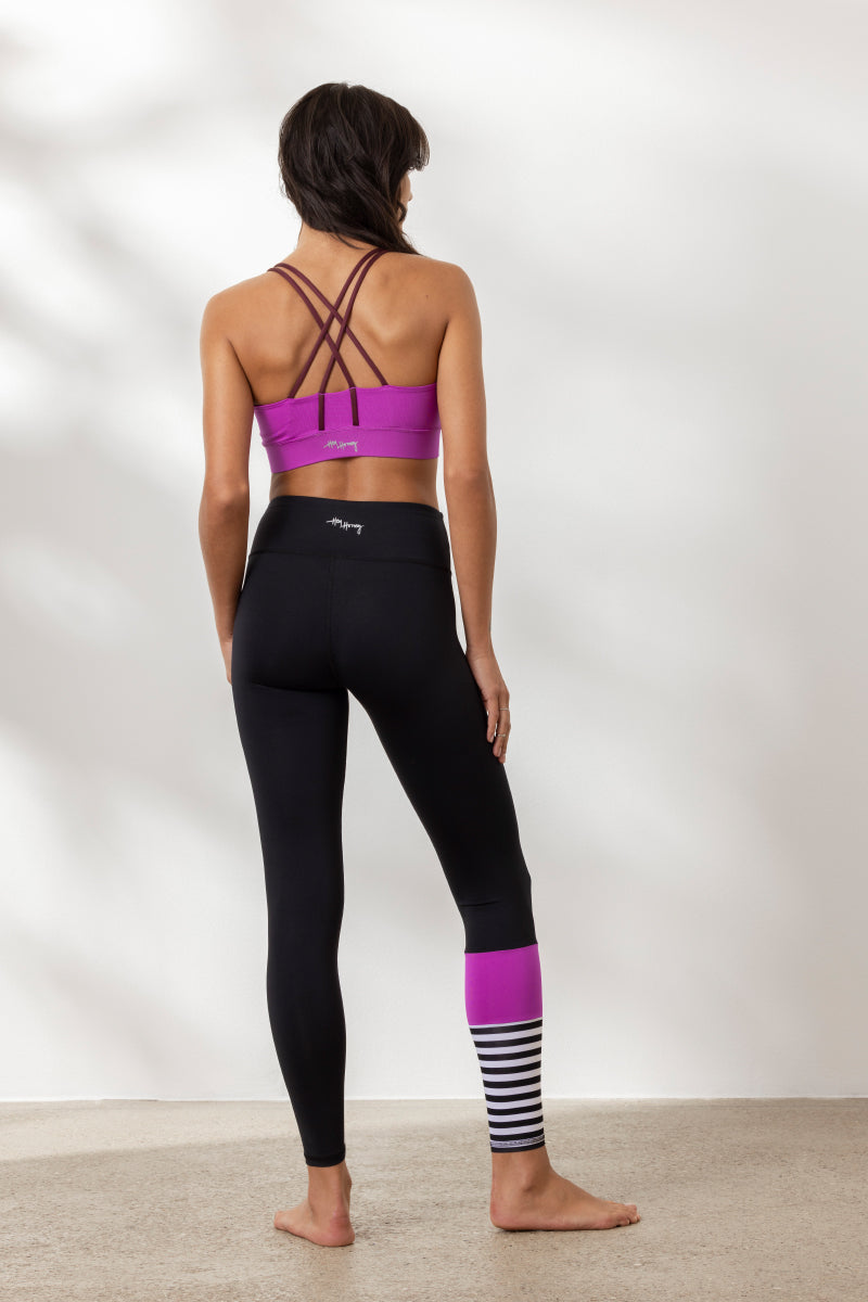 Surf Style Leggings Cactus Flower | Hey Honey Yoga & Active Wear