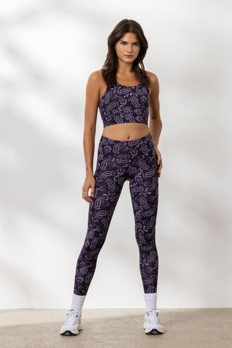Leggings Print Bandana Eclipse | Hey Honey Yoga & Active Wear