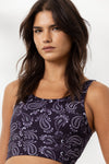 Bustier Print Bandana Eclipse | Hey Honey Yoga & Active Wear