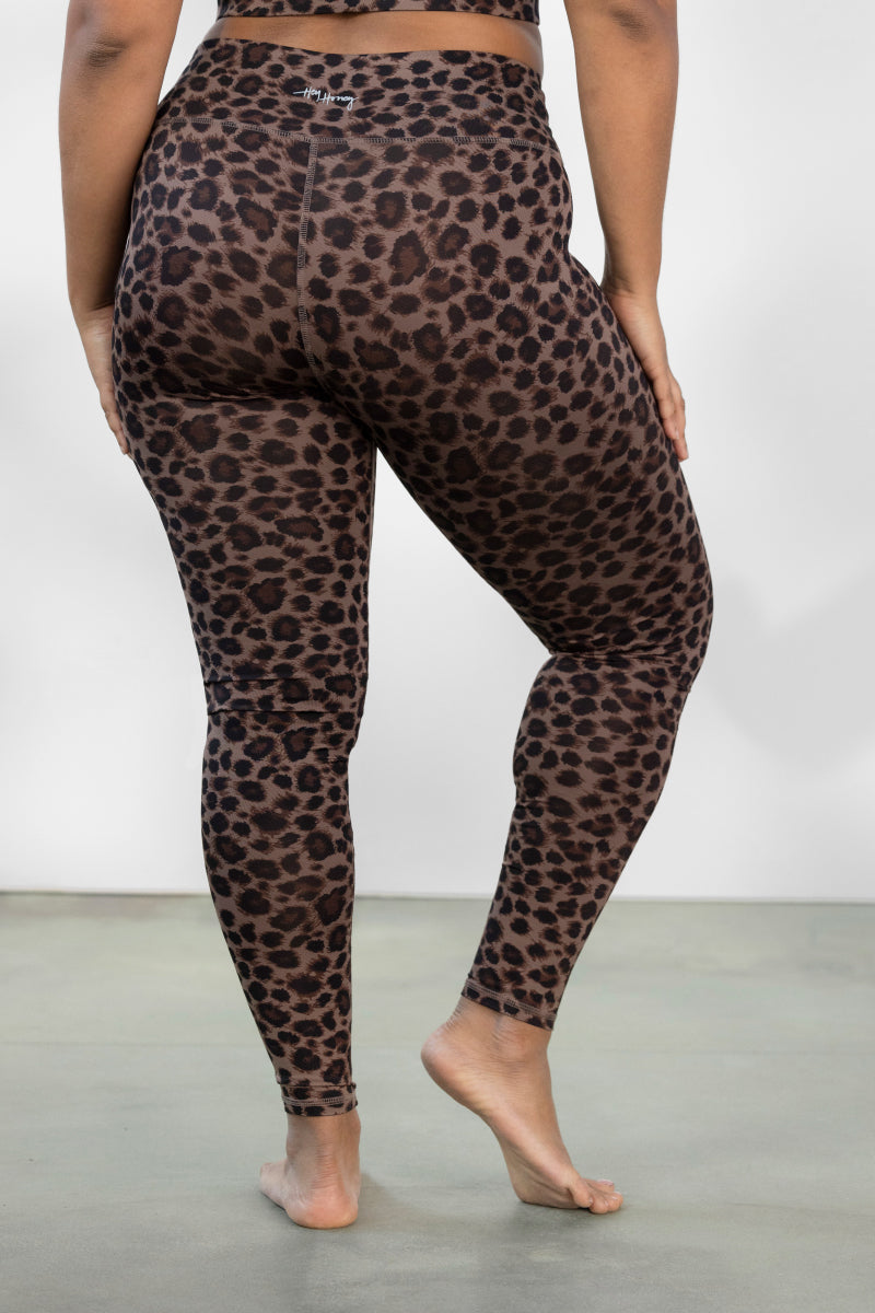 Leggings Leo Cocoa | Hey Honey Yoga & Active Wear