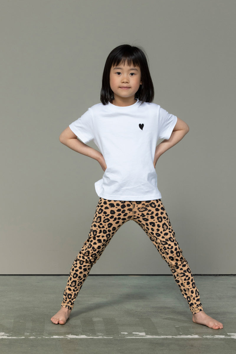 Kids Leggings Leo Biscuit | Hey Honey Yoga & Active Wear