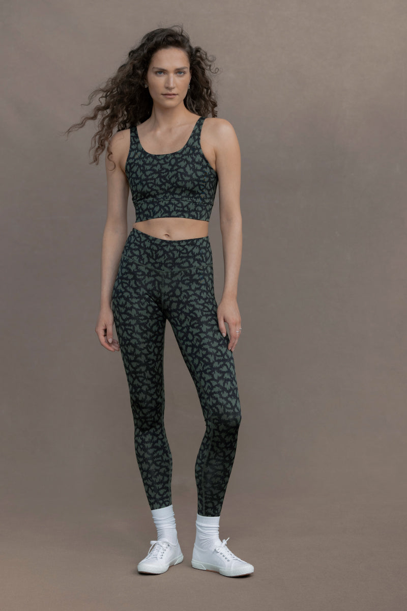 Bustier Safari Pine | Hey Honey Yoga & Active Wear