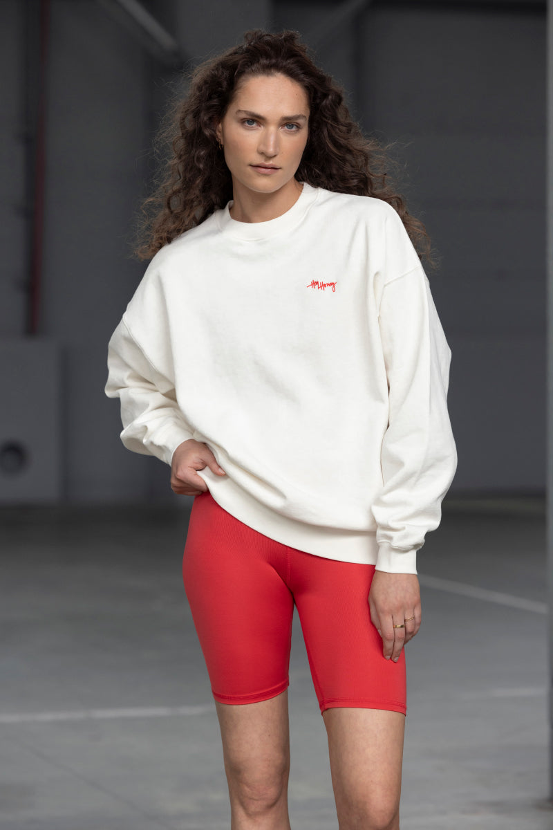 Biker Unicolor Hibiscus | Hey Honey Yoga & Active Wear
