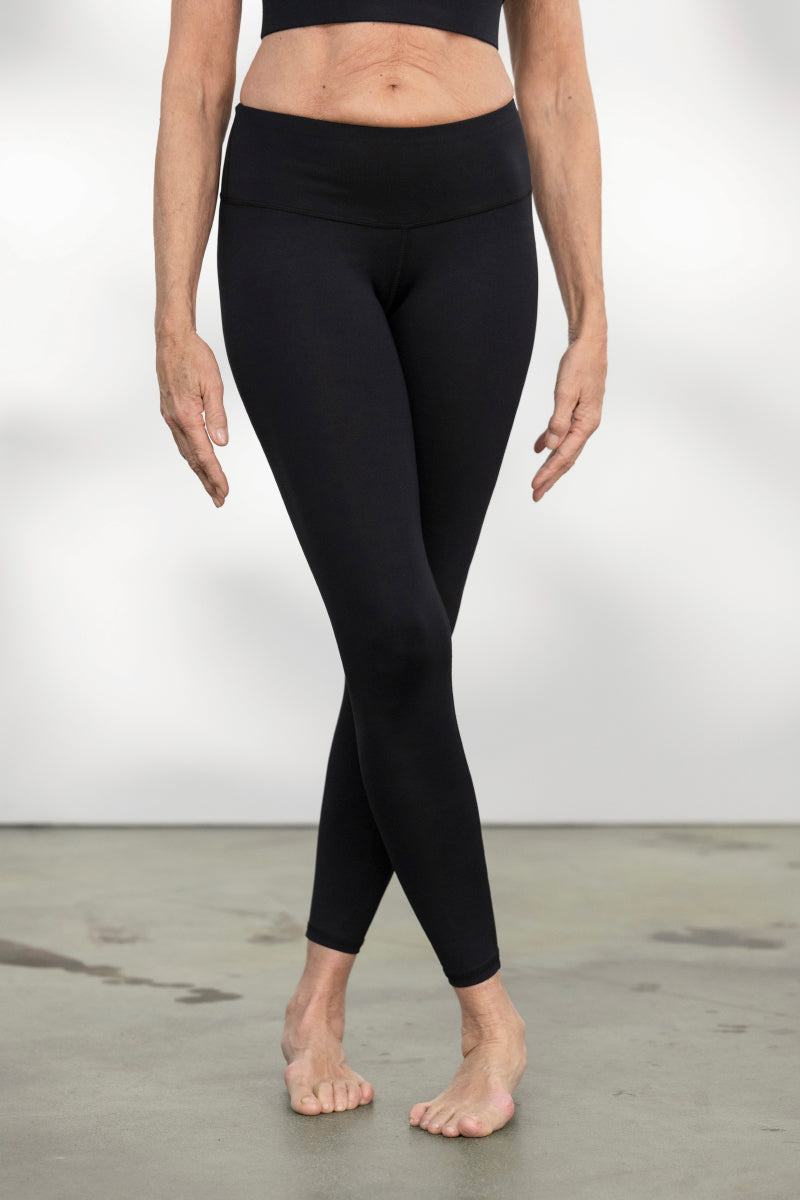 Cropped Leggings Black | Hey Honey Yoga & Active Wear