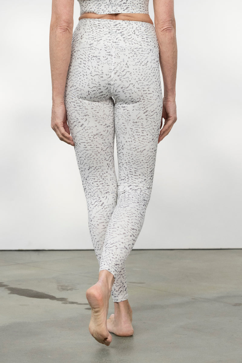 Leggings Feather White | Hey Honey Yoga & Active Wear