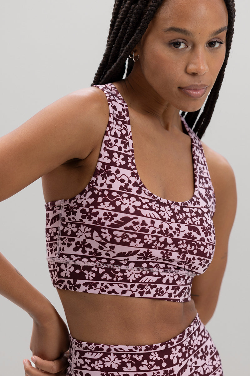 Bra Flower Bordure | Hey Honey Yoga & Active Wear