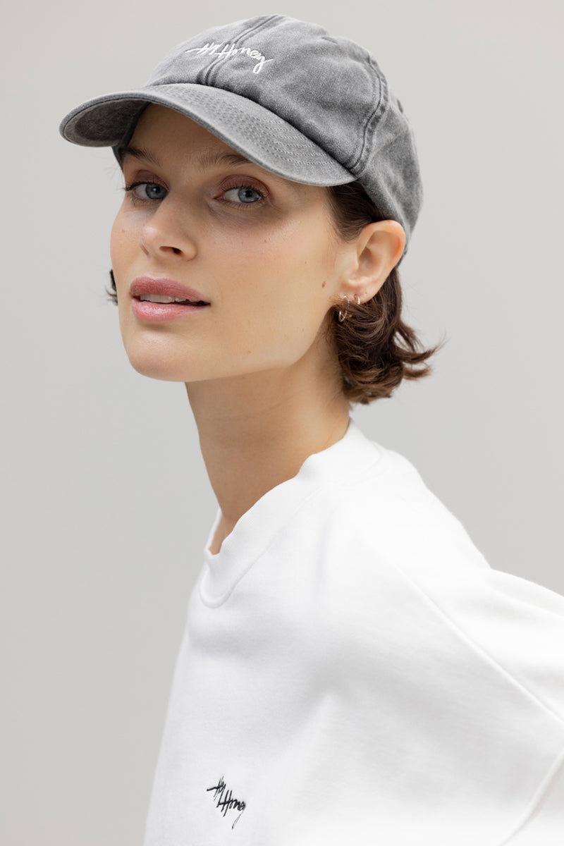 Vintage Black Cap | Hey Honey & Active Wear
