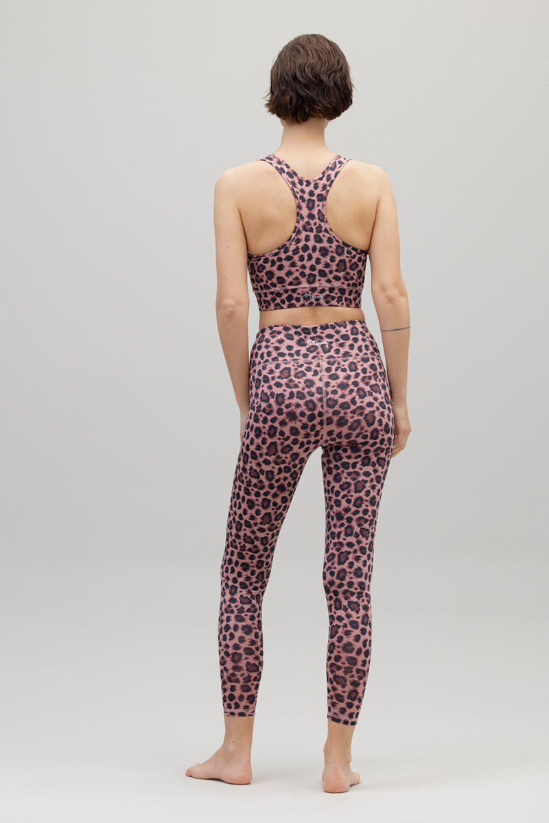 Racerback Bra Leo Rose | Hey Honey Yoga & Active Wear