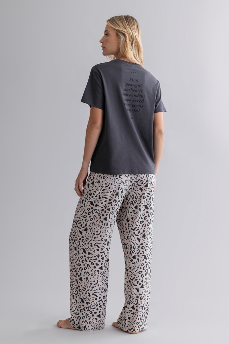 T-Shirt Kind Dark Grey | Hey Honey & Active Wear