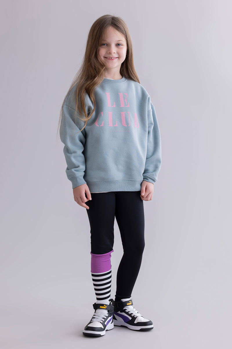 Kids Sweater Le Club Slate