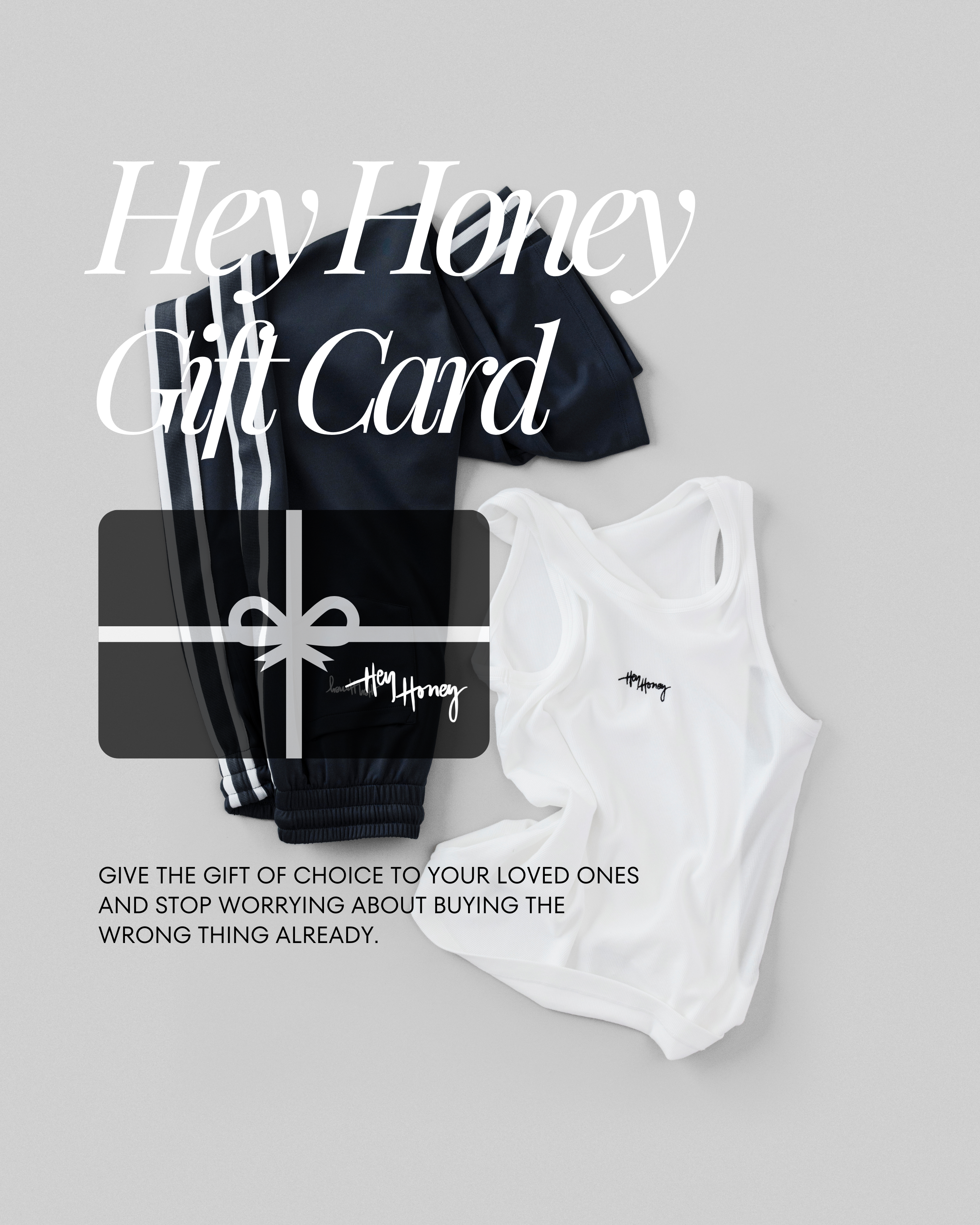 Hey Honey E-Gift Card | Hey Honey Yoga & Active Wear