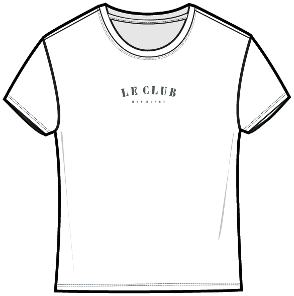 T-Shirt Oversized White | Hey Honey & Active Wear