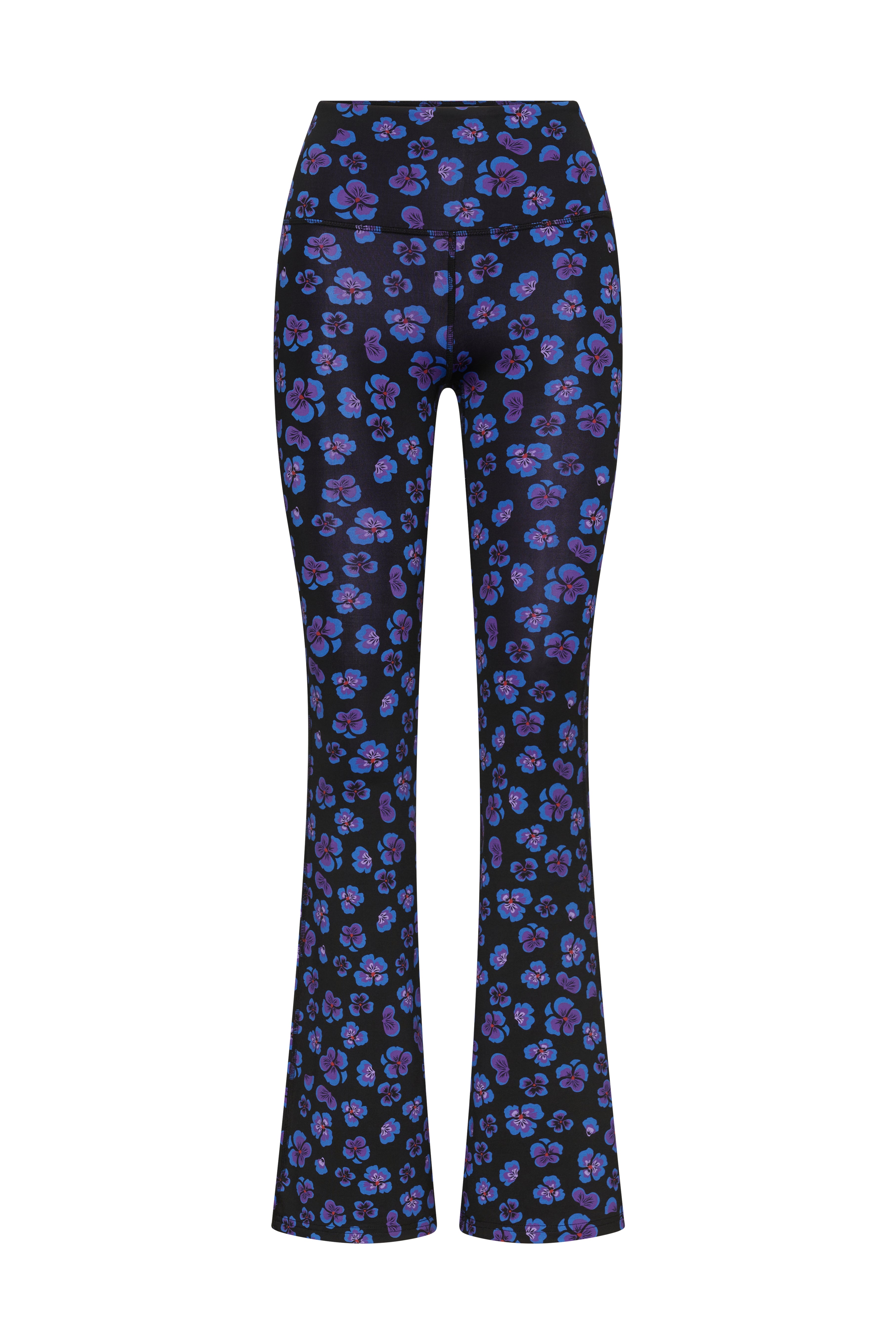 Flared Leggings Wild Violets | Hey Honey Yoga & Active Wear